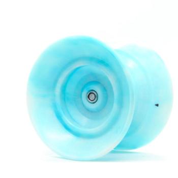 YoYoFactory Sky Dancer - Light Blue/White Marble yo-yo kép