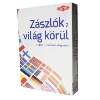 Zászlók a világ körül társasjáték kép