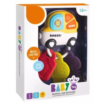 Zenélő autókulcs - 16 cm kép