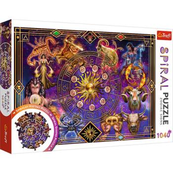 Zodiáus jelek Spiral puzzle 1040db-os - Trefl kép