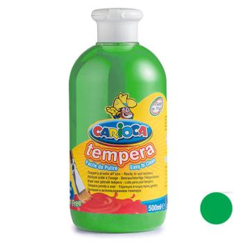 Zöld tempera 500ml - Carioca kép