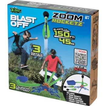 Zoom Rocketz rakétakilövő játékszett kép
