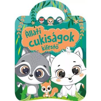 Állati cukiságok kifestő kép