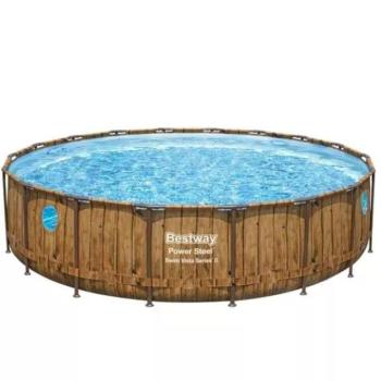 Bestway: Power Steel Swim Vista fémvázas medence szett - 549 x 122 cm 56977 kép
