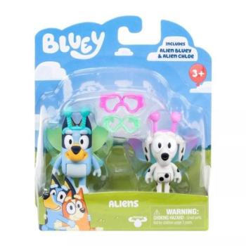 Bluey: Dupla figuracsomag - Űrlény Bluey és Chloe kép