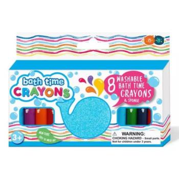 Buddy &amp; Barney: Lemosható zsírkréta fürdőjáték - 8 db-os kép