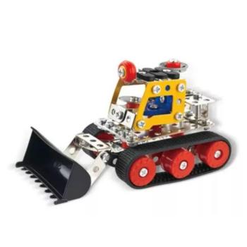 Buldózer fém építőjáték - 145 db-os kép