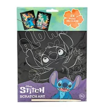Canenco: Stitch, Képkarc poszter - 29 x 15 cm, 2 db-os kép