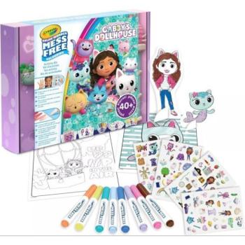 Crayola Color Wonder: Gabi babaháza maszatmentes foglalkoztató készlet kép
