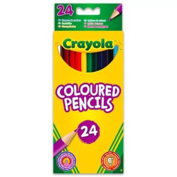 Crayola: Extra puha színes ceruza - 24 db-os kép