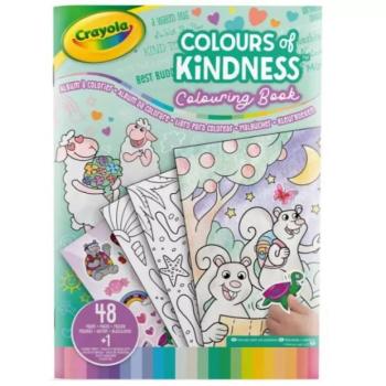Crayola: Kedves szavak színezőkönyv matricákkal kép