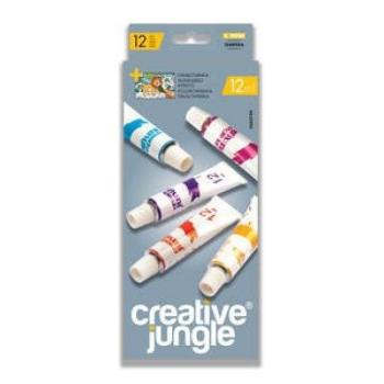 Creative Jungle 12 darabos tubusos tempera készlet kép