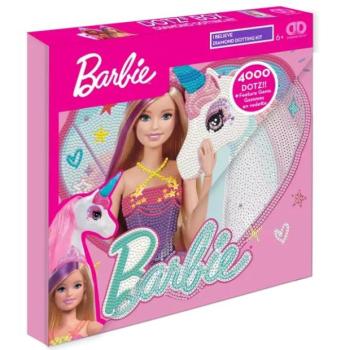 Diamond Dotz Dotz Box - Barbie I Believe gyémántszemes képkirakó készlet, 28x28 cm kép