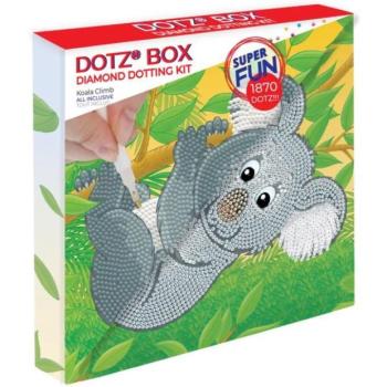 Diamond Dotz: Dotz Box, Koala képkészítő szett, 22 x 22 cm kép