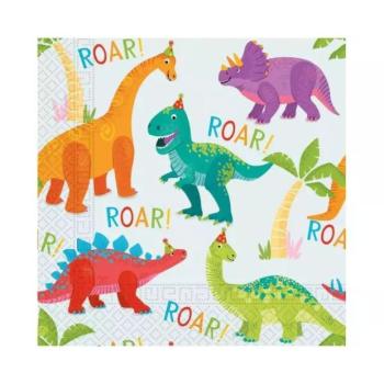 Dino Party: Szalvéta csomag - 20 db-os kép