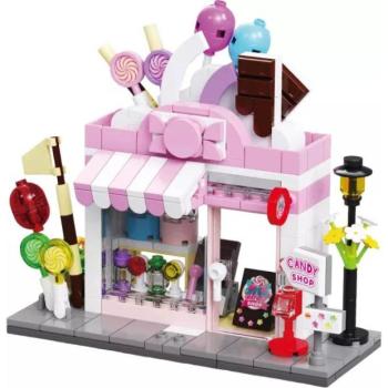 Édességbolt műanyag építőjáték kép