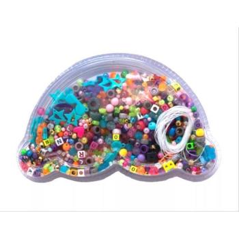 Ékszerkészítő szett szivárvány alakú dobozban kép