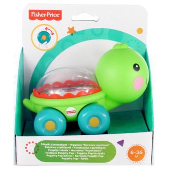 Fisher-Price: Poppity guruló csörgő teknős bébijáték kép