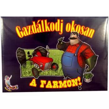 Gazdálkodj okosan a farmon társasjáték kép