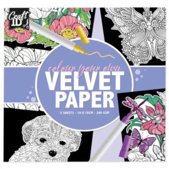 Grafix: Bársony színező lapok - Minták kép