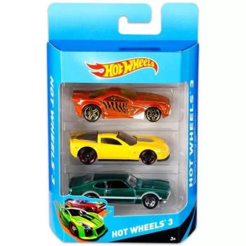 Hot Wheels: kisautók - 3 db-os készlet, többféle kép