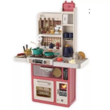 Játékkonyha szett kiegészítőkkel - 88 cm, rózsaszín kép