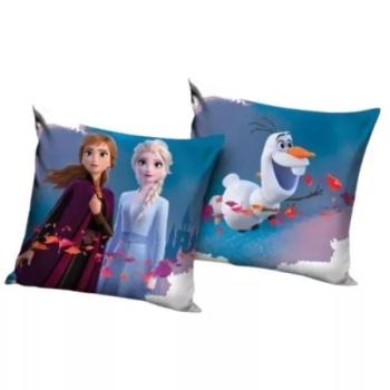 Jégvarázs: Anna, Elza és Olaf párnahuzat, poliészter - 40 x 40 cm kép