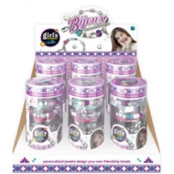 Karkötőkészítő készlet henger alakú dobozban kép