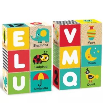 Kids Hits: ABC fakocka - 12 db-os kép