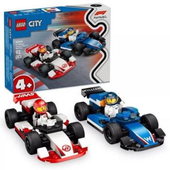LEGO® City F1®-es Williams Racing és Haas F1® versenyautók 60464 kép