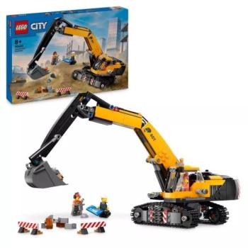 LEGO® City: Sárga markológép játék exkavátor 60420 kép