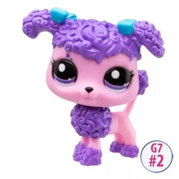Littlest Pet Shop: Játékfigura #2 - Lila pudli kép