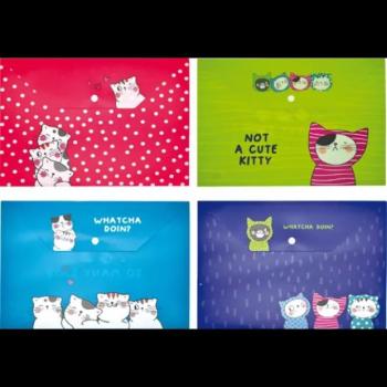 M&amp;G: Patentos irattasak cica mintával, A4 - többféle kép