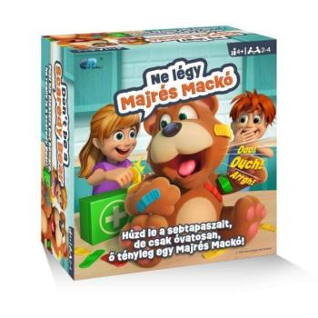 Majrés Mackó ügyességi társasjáték kép