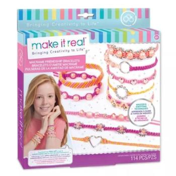 Make It Real: Makramé barátságkarkötő készítő szett kép