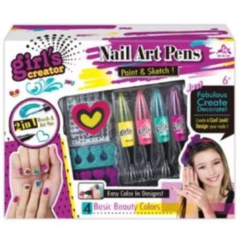 Manikűrkészlet - 4 színű tollal kép