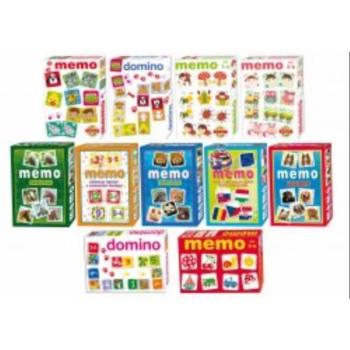 Memória- és dominójáték - többféle, 1 db kép