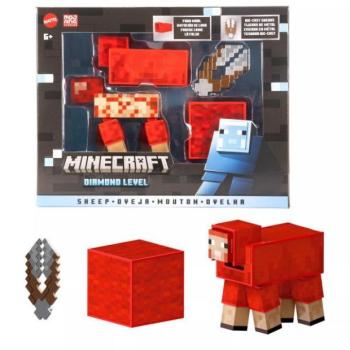 Minecraft: Diamond Level bárány figura - 14 cm kép