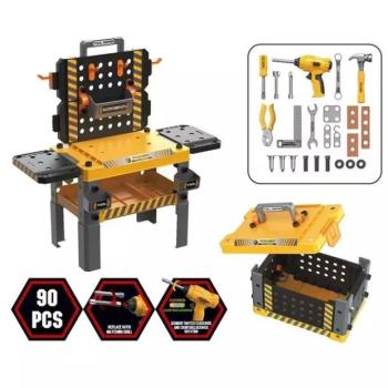 Munkapad szerszámokkal - 90 db-os szett kép