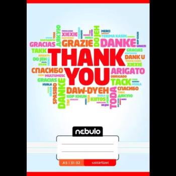 Nebulo: Színes szótárfüzet, A5 - többféle kép