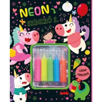 Neon színező 2. - filctollakkal kép