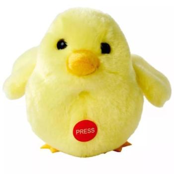 Nicotoy: Hangot adó kiscsibe plüss - 9 cm, többféle kép