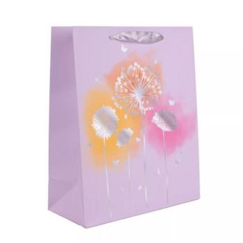 Pitypang mintás hologramos ajándéktasak - 18 x 23 cm kép