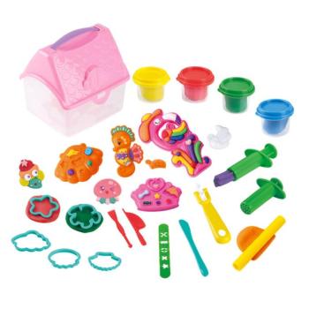 Playgo: Házikós gyurmakészlet - tengeri állatok kép