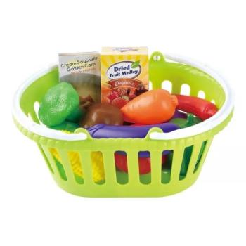 Playgo: Kosár zöldségekkel - 13 db-os szett kép