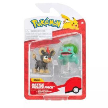 Pokémon: 2 db-os figura csomag - Litleo, Bulbasaur kép
