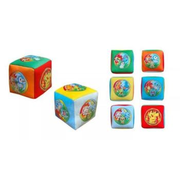 Pokémon: Karakterek kockapárna – 25 x 25 x 25 cm kép