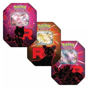 Pokémon TCG: Team Rocket Tin - angol nyelvű, többféle kép