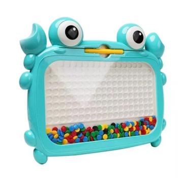 Rák alakú mágneses képkirakó játék – többféle kép