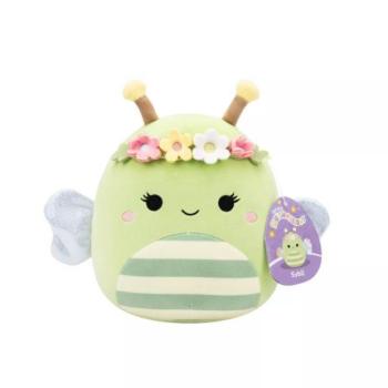 Squishmallows: Sybil, a zöld méhecske virágkoronával - 20 cm kép